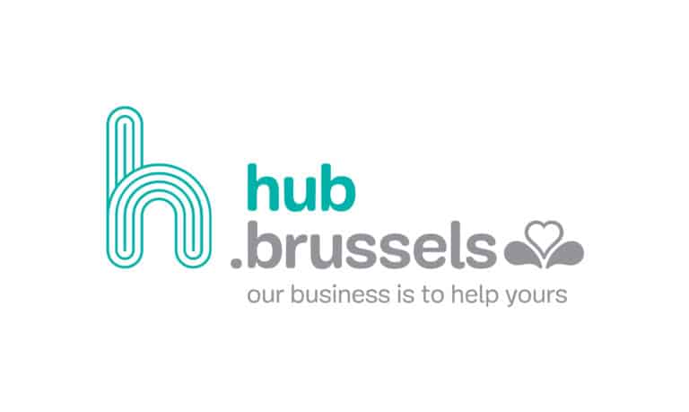 hub logo couleur fond blanc