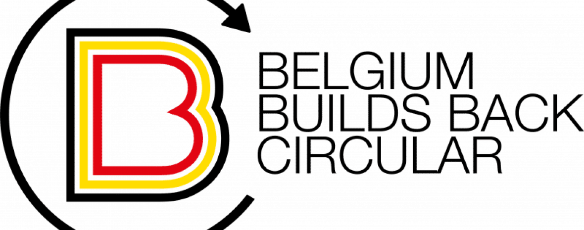 belgium build back circular logo